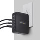 StarTech.com Chargeur Mural USB-C 140W, 3x USB-C/1x USB-A, Adaptateur d'Alimentation Power Delivery 3.1 International GaN pour MacBook/Dell XPS/Inspiron - 3114GCU-WALL-CHARGER