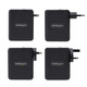 StarTech.com Chargeur Mural USB-C 140W, 3x USB-C/1x USB-A, Adaptateur d'Alimentation Power Delivery 3.1 International GaN pour MacBook/Dell XPS/Inspiron - 3114GCU-WALL-CHARGER