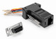 Rocstor  câble Série 0 m DB-9 RJ-45 - Y10A342-B1