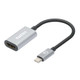 Manhattan  câble vidéo et adaptateur 0,11 m USB Type-C HDMI Gris - 153973