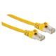 Intellinet IEC-C6AS-YLW-1 câble de réseau Jaune 0,25 m Cat6a S/FTP (S-STP) - 743266