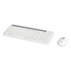 Manhattan  clavier Souris incluse Universel RF sans fil + Bluetooth QWERTY Blanc - 180580