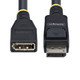 StarTech.com Câble d'Extension DisplayPort 1.4 de 3m, Câble d'Économie de Port DP 1.4, 8K 60Hz, Cordon Adaptateur d'Extension DP Mâle vers Femelle, Câble d'Extension DisplayPort, Gaine TPE, M/F - 10F-DP14-EXTEND-CBL
