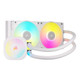 Corsair iCUE LINK TITAN RX RGB Processeur Refroidisseur de liquide tout-en-un 12 cm Blanc 1 pièce(s) - CW-9061020-WW
