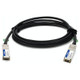 AddOn Networks  câble InfiniBand et à fibres optiques 4 m QSFP28 Noir, Argent - QSFP-100G-PDAC4M-I-AO