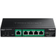 Trendnet  commutateur réseau Géré Gigabit Ethernet (10/100/1000) Connexion Ethernet, supportant l'alimentation via ce port (PoE) Noir - TPE-B541