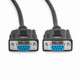 Rocstor  câble Série Noir 1 m DB-9 - Y10C879-B1