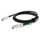 AddOn Networks  câble InfiniBand et à fibres optiques 0,5 m QSFP28 Noir, Argent - QSFP-100G-PDAC0-5M-I-AO