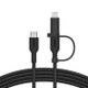 Belkin BoostCharge Pro câble USB USB 2.0 1,5 m USB C USB C/Lightning Noir - CAC003FQ1.5MBK