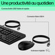 HP Ensemble combiné clavier et souris filaires 225 (AX2Y7AA)