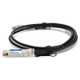 AddOn Networks  câble InfiniBand et à fibres optiques 1 m QSFP-DD Noir, Argent - QDD-400-CU1M-AO