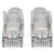 Intellinet IEC-C6AS-GY-1 câble de réseau Gris 0,25 m Cat6a S/FTP (S-STP) - 743129