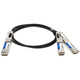 AddOn Networks  câble InfiniBand et à fibres optiques 2,5 m QSFP-DD 2x QSFP56 Noir, Métallique - CAB-D-2Q-400G-2-5M-AO