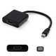 AddOn Networks  câble vidéo et adaptateur 0,2 m DVI DisplayPort Noir - FH973AT-AO