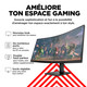 OMEN by HP Écran gamer incurvé WQHD 165 Hz OMEN 34 pouces - OMEN 34c - 780K8AA