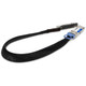 AddOn Networks  câble InfiniBand et à fibres optiques 0,22 m QSFP28 Noir - QSFP-100G-EXT22CM-AO