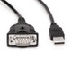 Rocstor  câble Série Noir 1 m USB Type-A DB-9 - Y10C877-B1