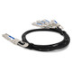 AddOn Networks Q400G-4Q56G-PDAC2M-AO câble InfiniBand et à fibres optiques 2 m 4xQSFP56 QSFP-DD Noir, Argent (Q400G-4Q56G-PDAC2M-AO)
