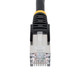 StarTech.com  câble de réseau Noir 30,5 m Cat6a S/FTP (S-STP) - NLBK-100F-6A-PATCH