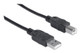 Manhattan  câble USB USB 2.0 5 m USB A USB B Noir - 337779