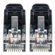 Intellinet IEC-C6A-BK-5-SLIM câble de réseau Noir 1,5 m Cat6 U/UTP (UTP) - 743914