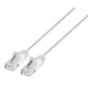 Intellinet IEC-C6A-WT-5-SLIM câble de réseau Blanc 1,5 m Cat6a U/UTP (UTP) - 744065