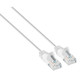 Intellinet IEC-C6A-WT-5-SLIM câble de réseau Blanc 1,5 m Cat6a U/UTP (UTP) - 744065