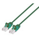 Intellinet IEC-C6-GR-1-SLIM câble de réseau Vert 0,3 m Cat6 U/UTP (UTP) - 743402