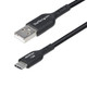 StarTech.com  câble USB USB 2.0 1,8 m USB A USB C Noir - USB2AC6FBKE