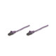 Intellinet  câble de réseau Violet 0,15 m Cat6 U/UTP (UTP) - 392990