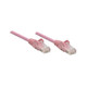 Intellinet IEC-C6-PNK-35 câble de réseau Rose 10,5 m Cat6 U/UTP (UTP) - 740289