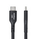 StarTech.com  câble USB USB 2.0 4,6 m USB A USB C Noir - USB2AC15FBKE