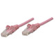 Intellinet Cat6, 15m câble de réseau Rose U/UTP (UTP) - 392822