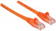 Intellinet 0.6m Cat6 UTP câble de réseau Orange 0,6 m U/UTP (UTP) - 739979
