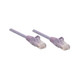 Intellinet IEC-C6-PRP-2 câble de réseau Violet 0,6 m Cat5e U/UTP (UTP) - 739993