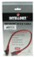 Intellinet 0.3m Cat6 UTP câble de réseau Rouge 0,3 m U/UTP (UTP) - 343329