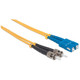 Intellinet  câble InfiniBand et à fibres optiques 3 m ST SC Jaune - 751339
