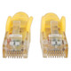 Intellinet IEC-C6-YLW-2 câble de réseau Jaune 0,6 m Cat5e U/UTP (UTP) - 739962