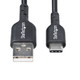 StarTech.com  câble USB USB 2.0 0,9 m USB A USB C Noir - USB2AC3FBKE