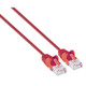 Intellinet IEC-C6-RD-5-SLIM câble de réseau Rouge 1,5 m Cat6 U/UTP (UTP) - 743525