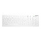 Contour Design Active Key AK-C8112 clavier Médical RF sans fil QWERTY Espagnole Blanc - AK-C8112-FUS-W/ES