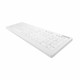 Contour Design Active Key AK-C8112 clavier Médical RF sans fil QWERTY Espagnole Blanc - AK-C8112-FUS-W/ES