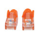 Intellinet IEC-C6-OR-75 câble de réseau Orange 22,5 m Cat6a U/UTP (UTP) - 740364