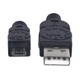 Manhattan  câble USB USB 2.0 1 m USB A Micro-USB B Noir - 307161