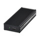 Tripp Lite  Boîtier de disques de stockage Enceinte ssd Noir M.2 - U457-1M2-NVME-L