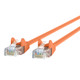 Belkin  câble de réseau Orange 22,86 m Cat6 U/UTP (UTP) - A3L980-75-ORG-S