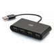 C2G Concentrateur USB-A à 4 ports - 54462