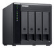 QNAP TL-D400S Boîtier disque dur/SSD Noir 2.5/3.5" - TL-D400S-US