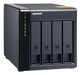 QNAP TL-D400S Boîtier disque dur/SSD Noir 2.5/3.5" - TL-D400S-US