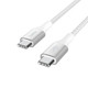 Belkin CAB015bt2MWH câble USB USB 2.0 2 m USB C Blanc - CAB015BT2MWH